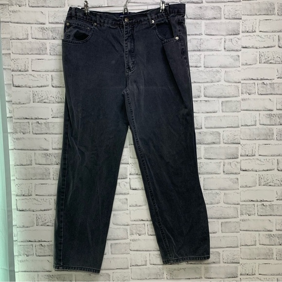Bugle Boy Other - Men's Bugle Boys & Company Gold Crest for Men 740 Relaxed Fit Black Jeans 38x30
